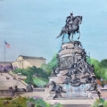 1A George Washington Fountain at the Philadelphia Museum of Art (1)