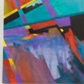 8B Angular Abstract Triptych