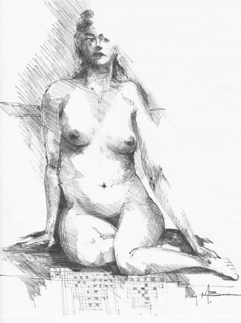 WP19 Seated Nude 2